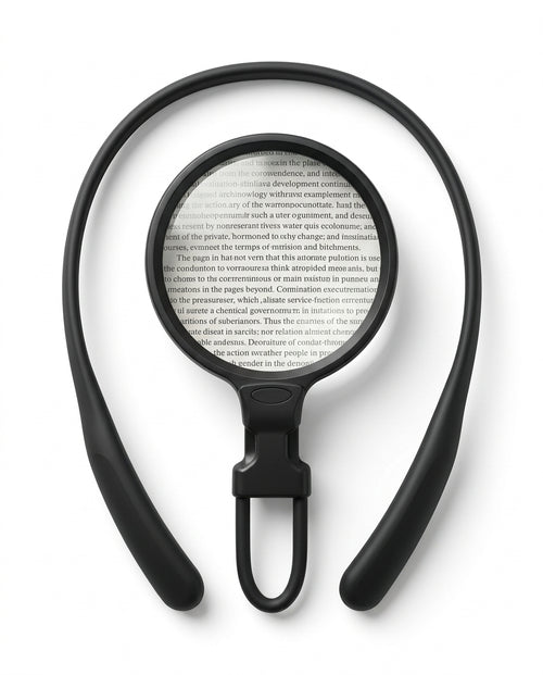 Hands-Free Neck 3X Magnifier for Reading, Sewing & Detailed Work