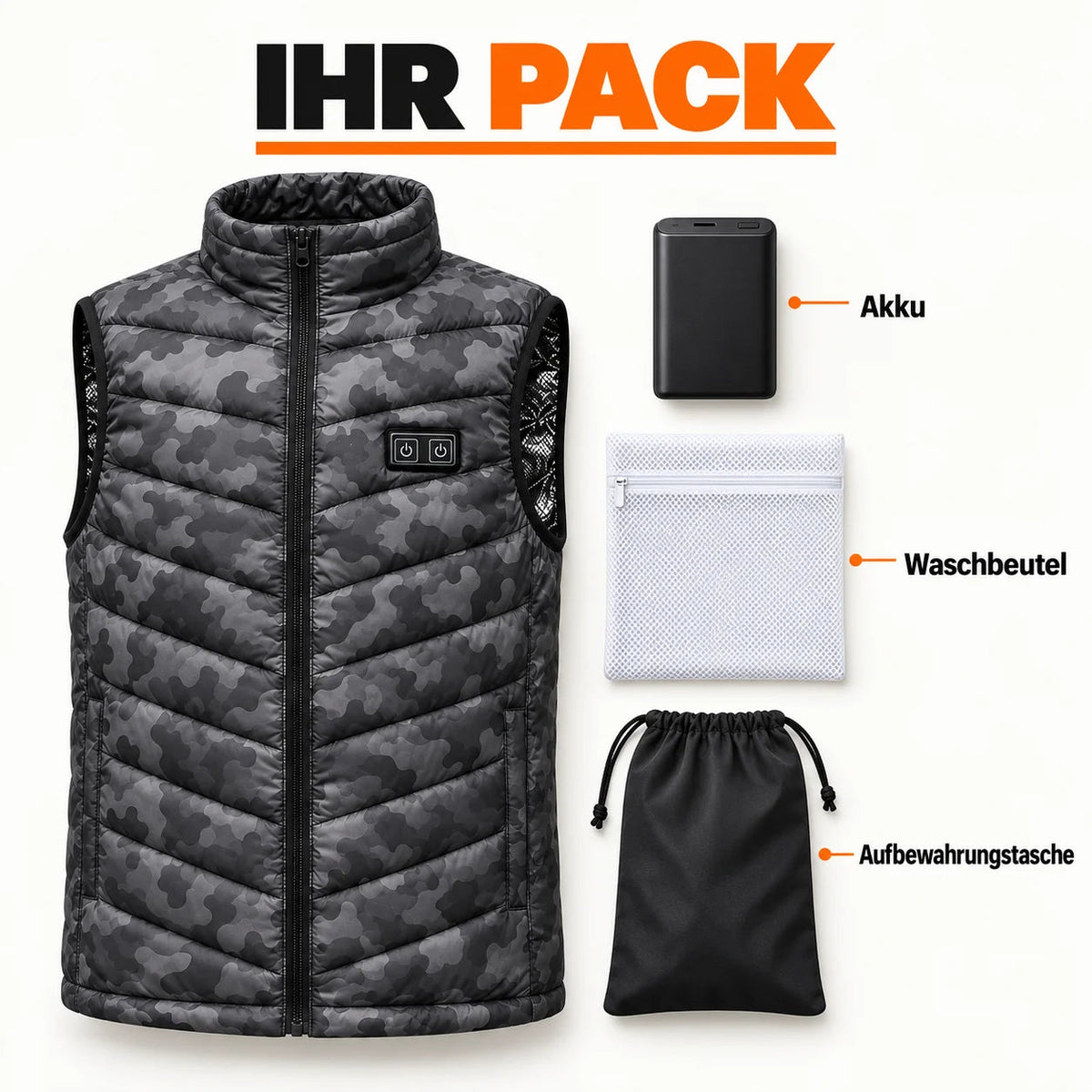 PyreFit Piloto – Packinhalt