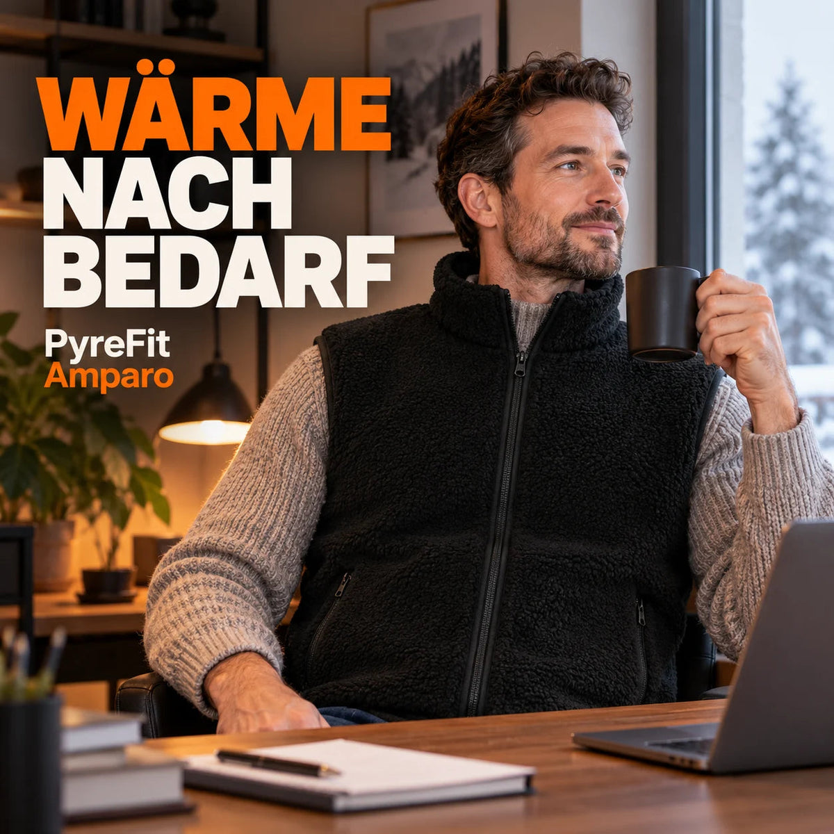 PyreFit Amparo – Kühles Arbeitszimmer