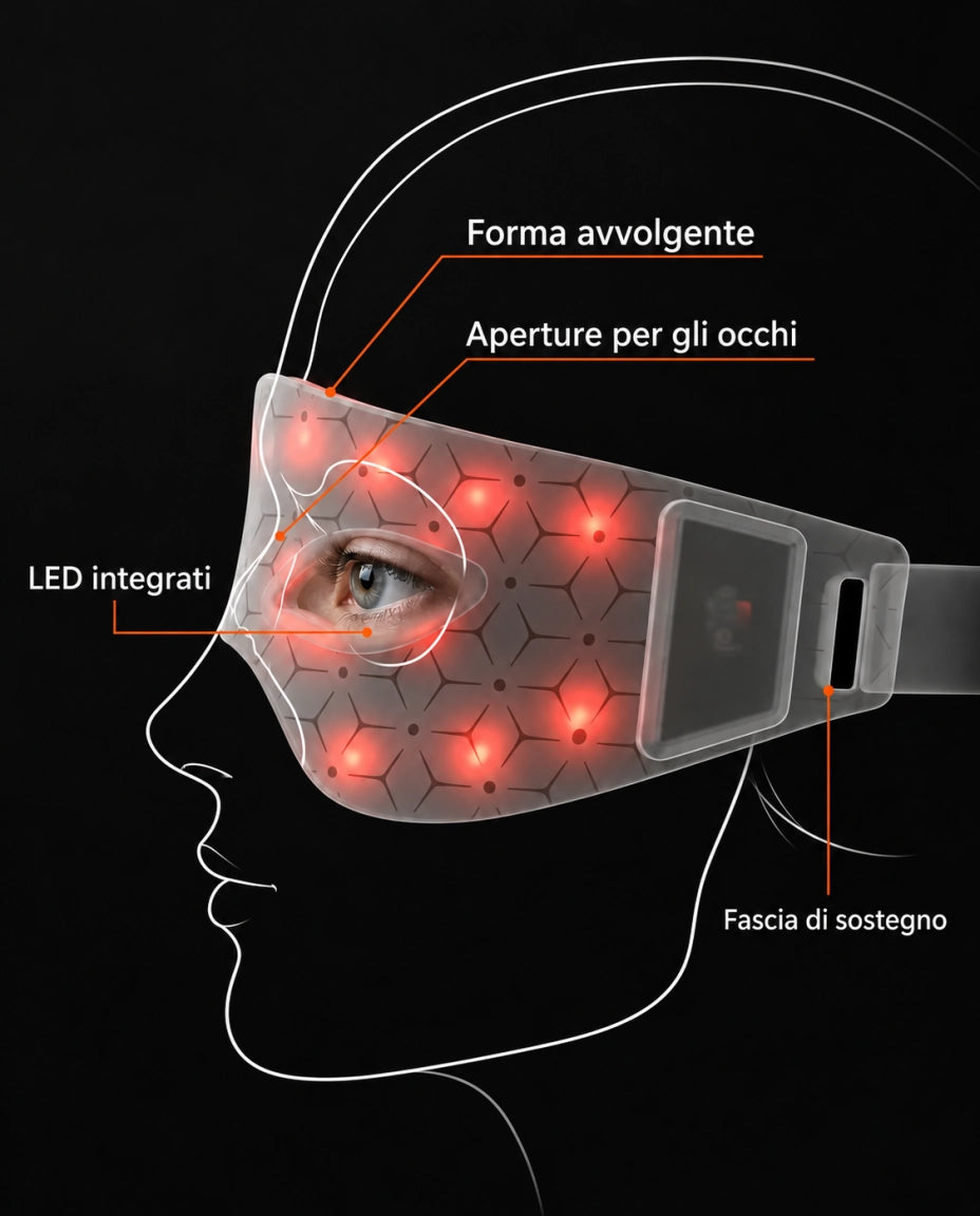Una forma da adattare al viso