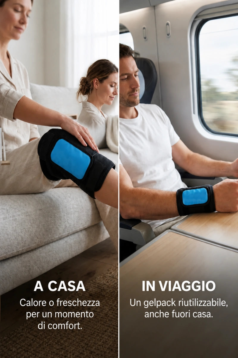 Un impacco flessibile e versatile