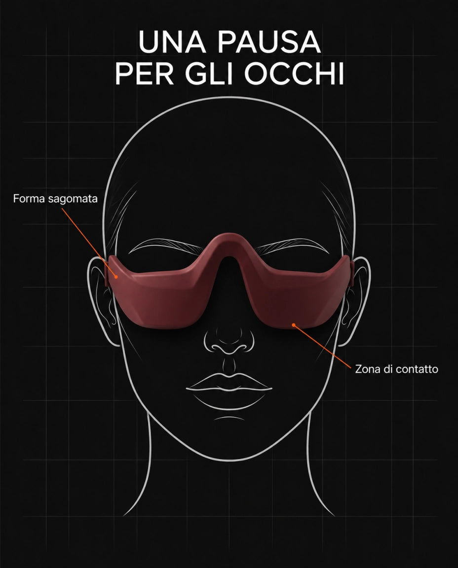 Una pausa per la zona degli occhi
