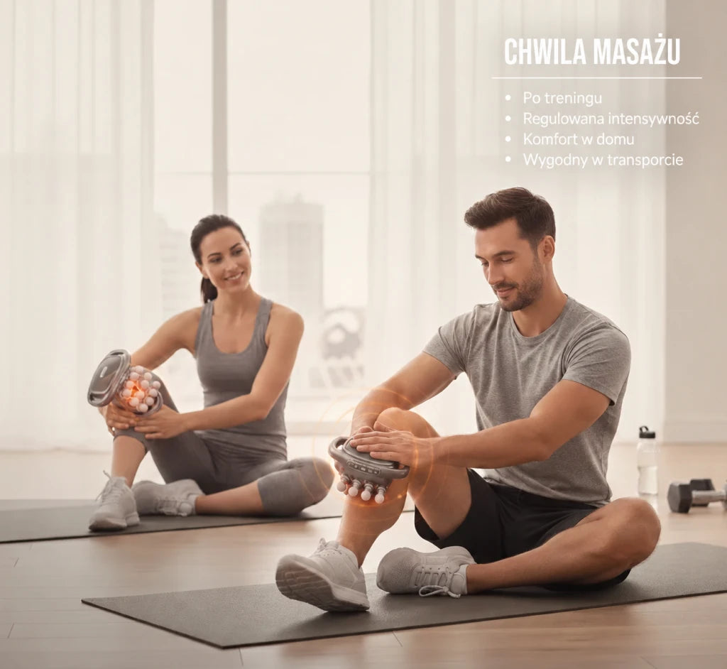 Masaż różnych obszarów ciała