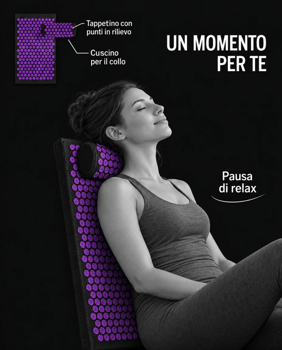 Tanti punti di pressione per una pausa tutta tua