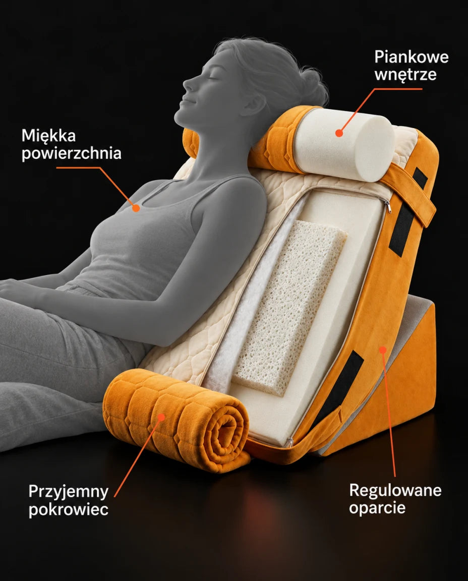 Piankowy rdzeń zapewniający stabilne podparcie