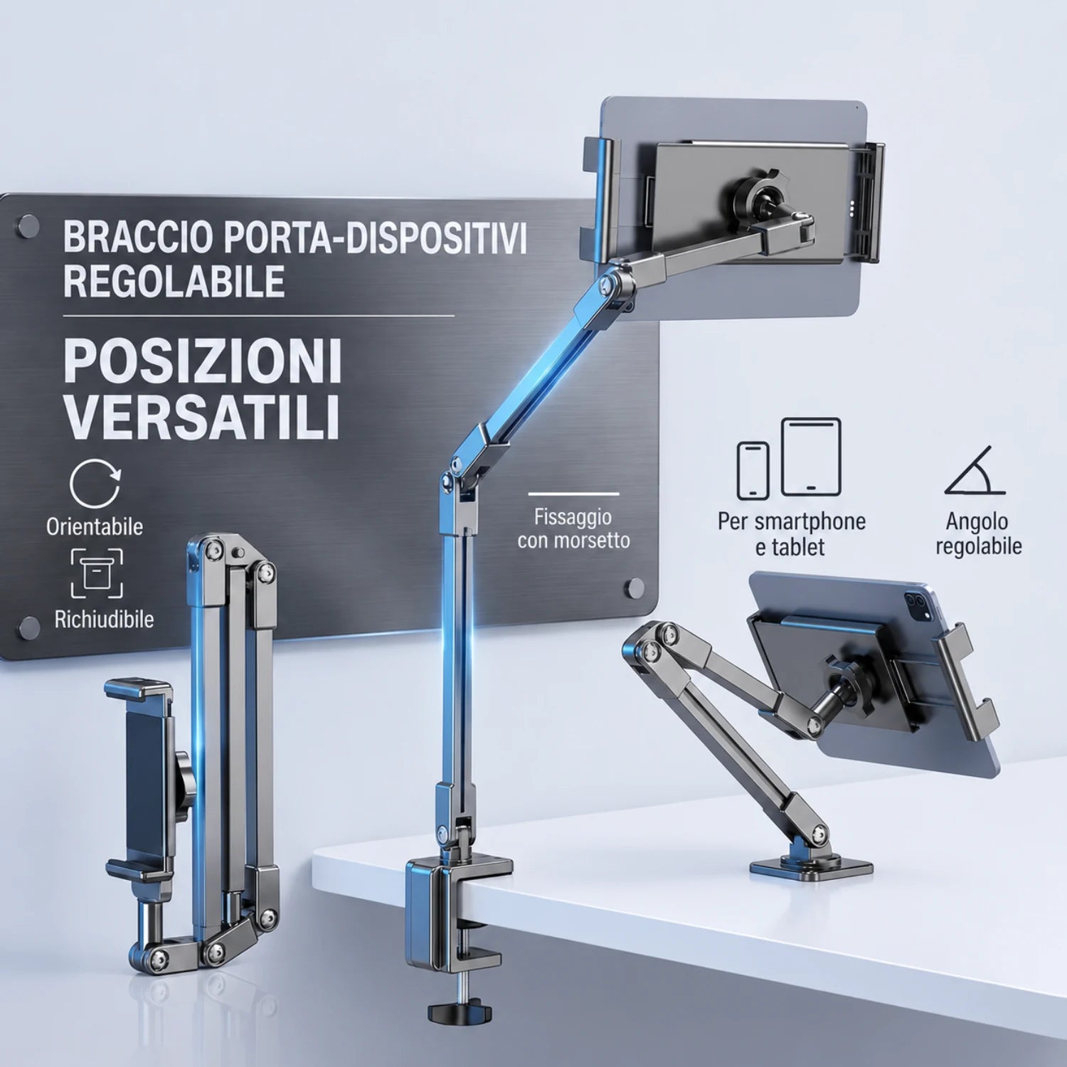 Posizionalo proprio dove ti serve