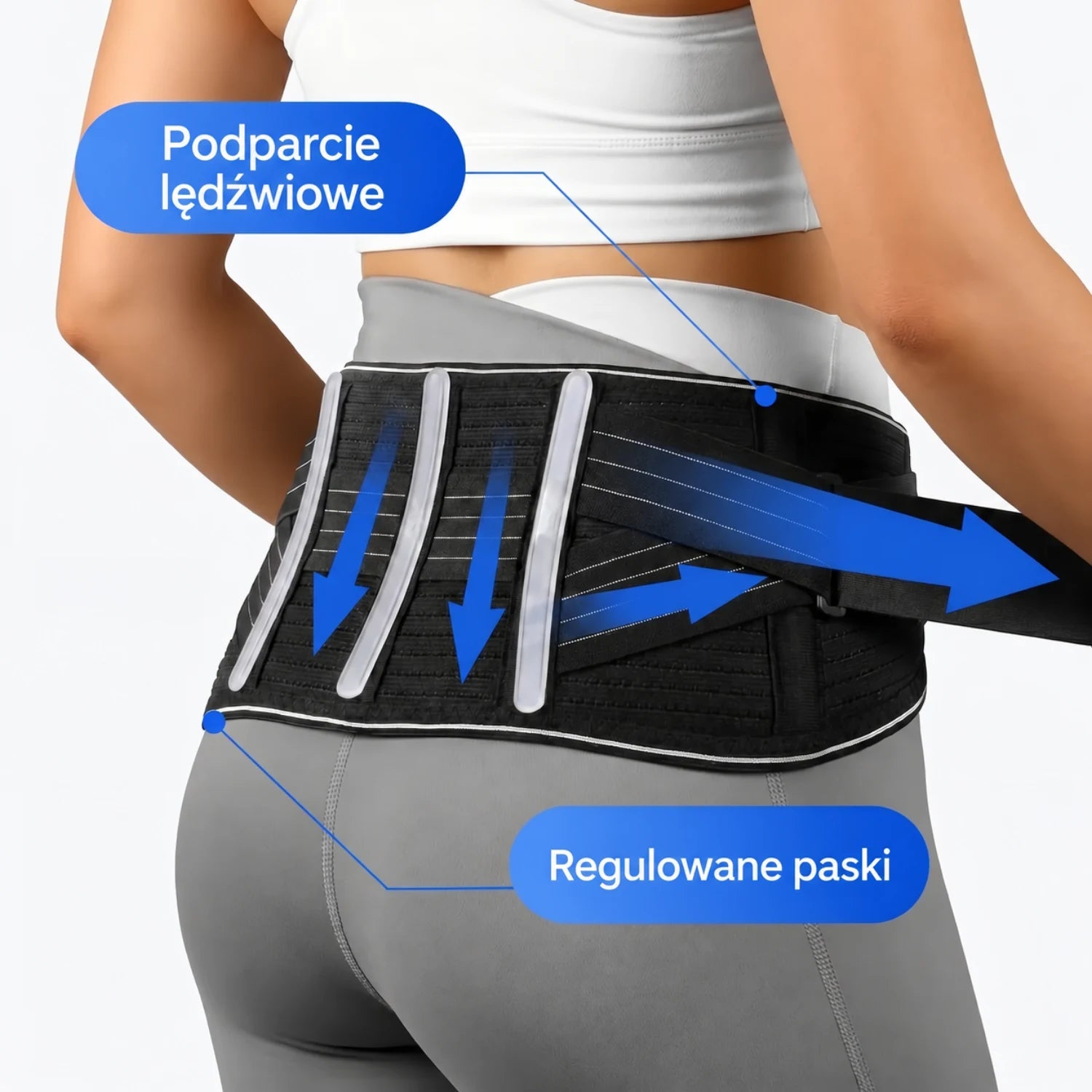 Wygodne dopasowanie, które pozostaje na miejscu