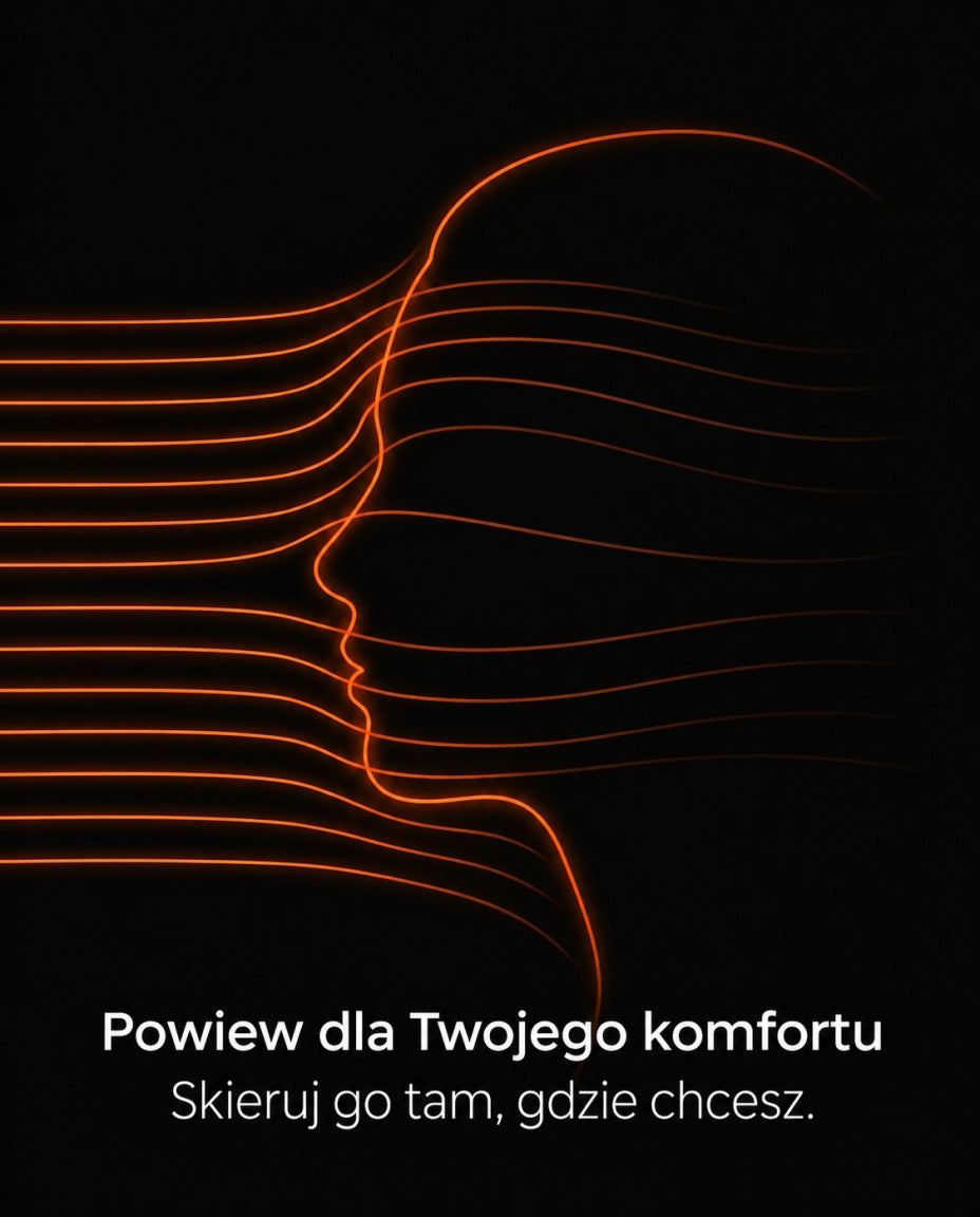 Równomierny przepływ powietrza dla Twojej wygody