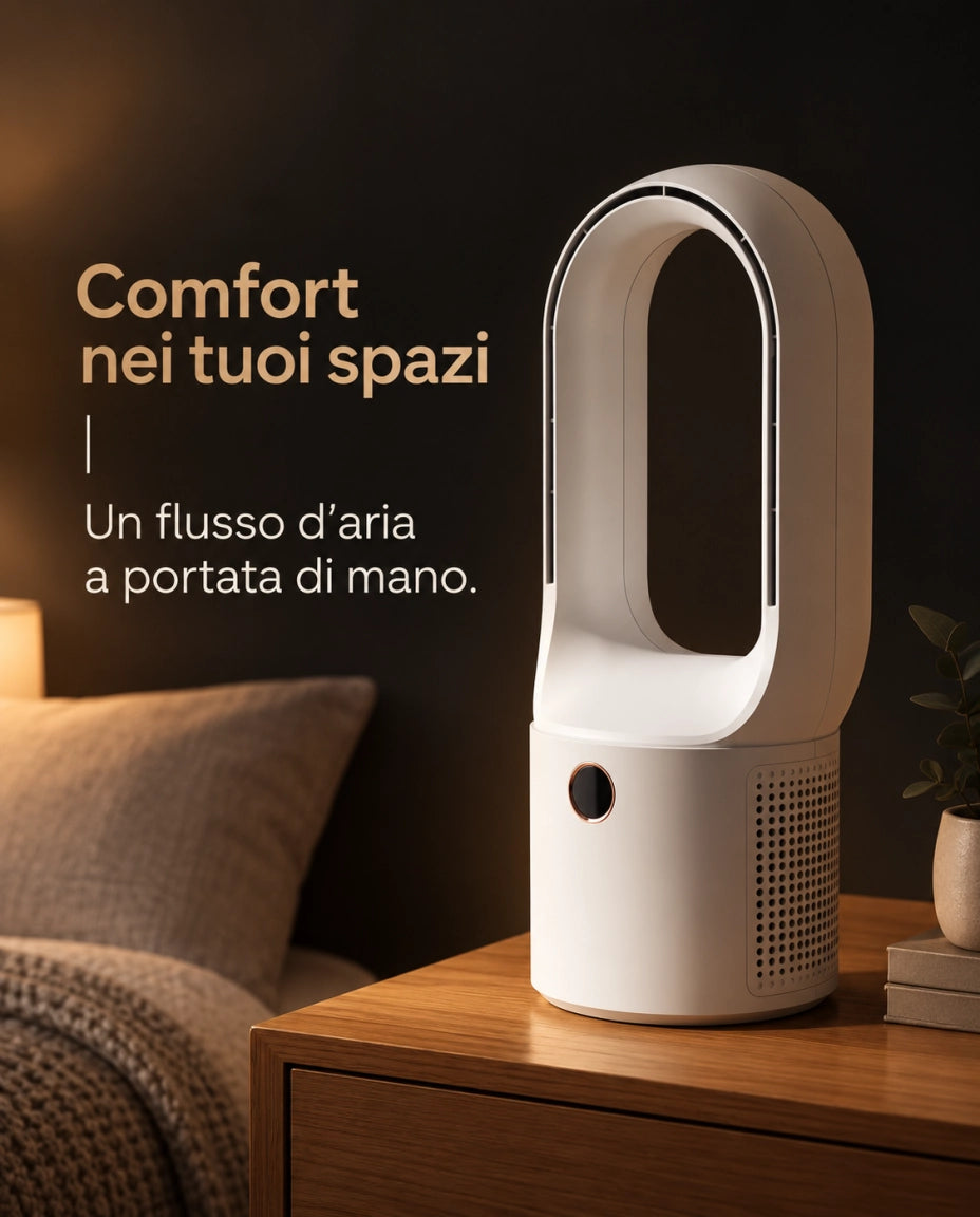 Una ventilazione discreta per la sera