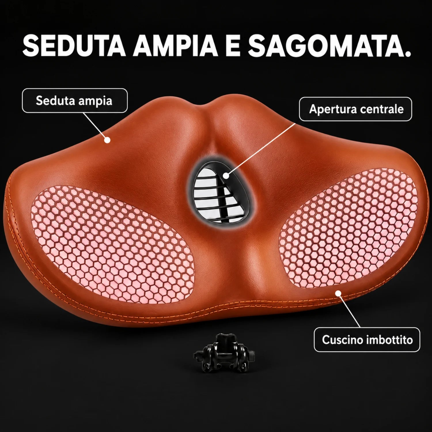 Una forma che distribuisce l'appoggio