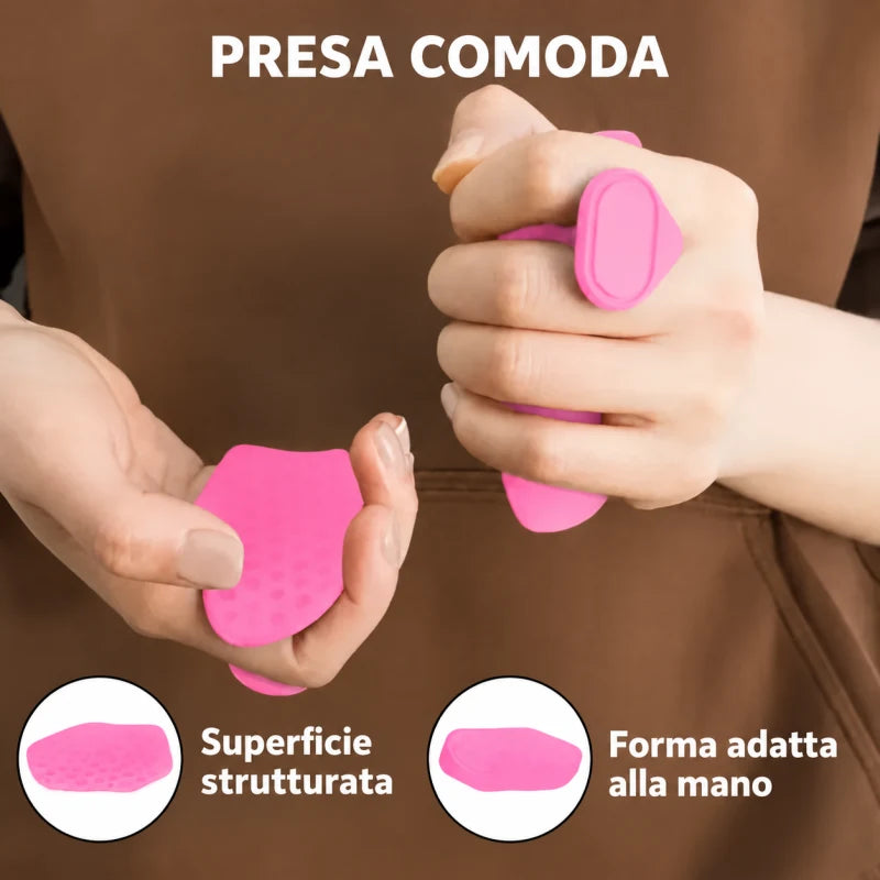 Forma ergonomica per il palmo