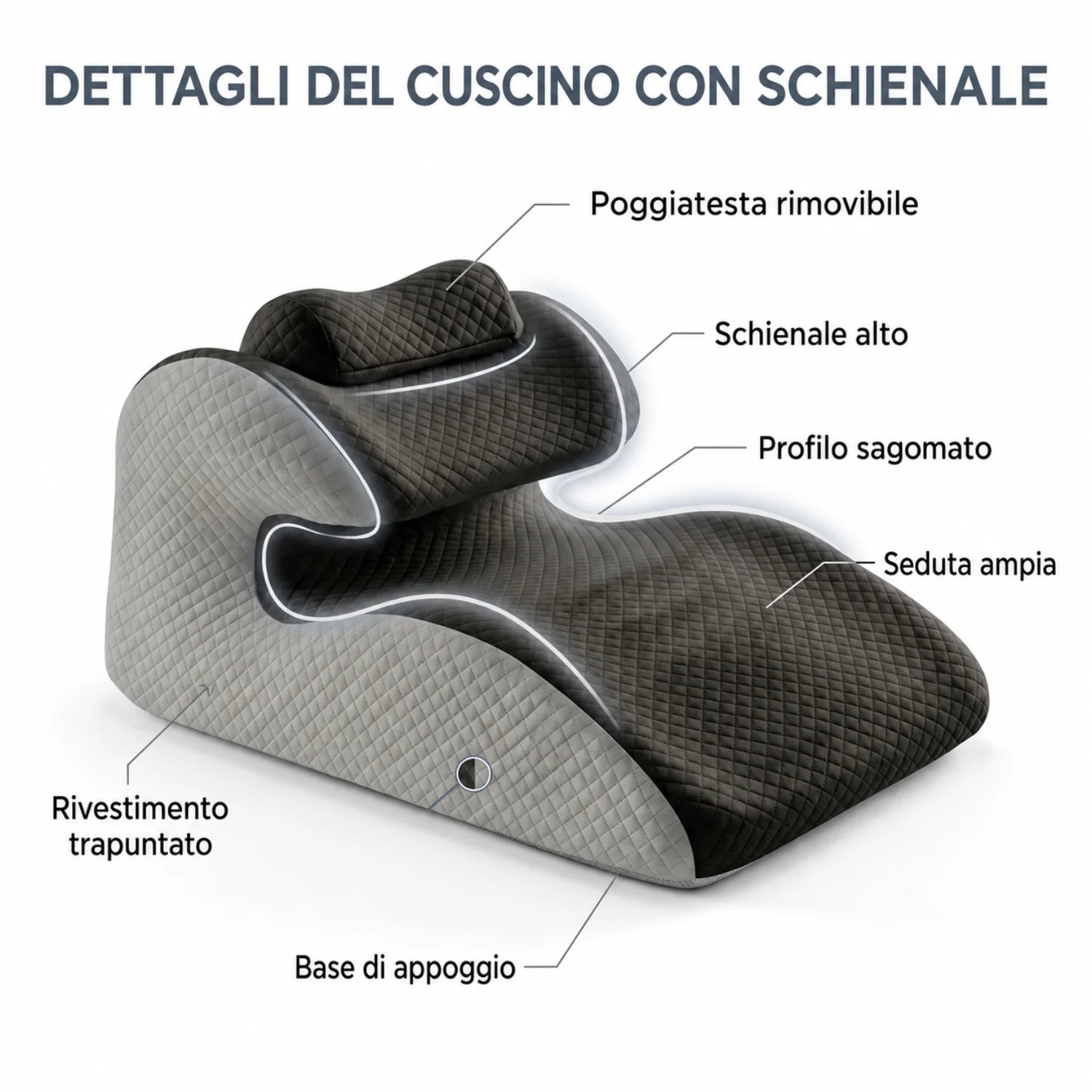 Un sostegno che segue il corpo