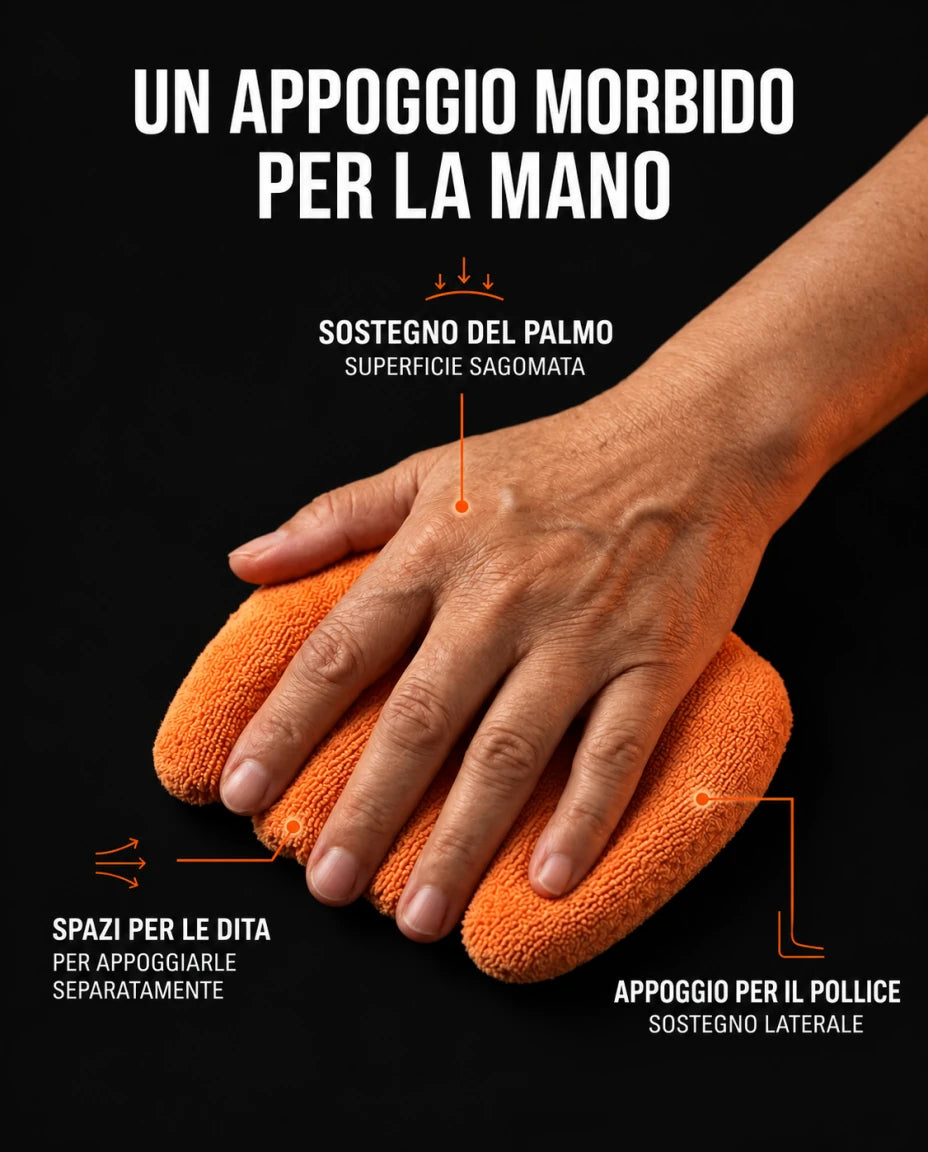 Un appoggio per una mano rilassata