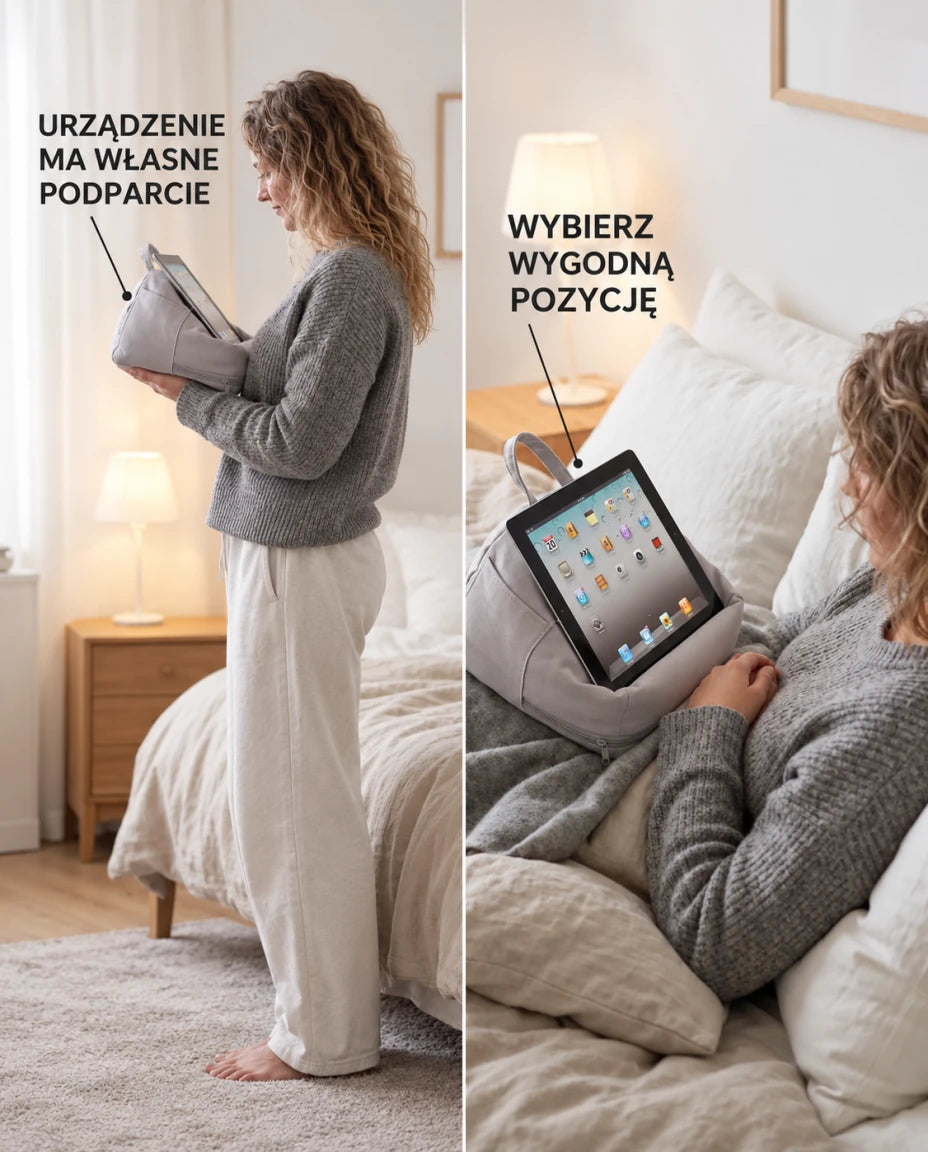 Podparcie do wygodnego oglądania ekranu