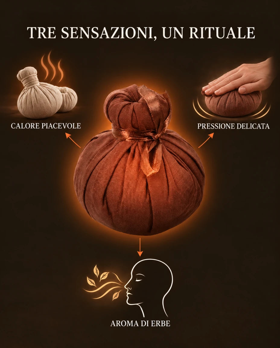 Tre sensazioni in un gesto caldo