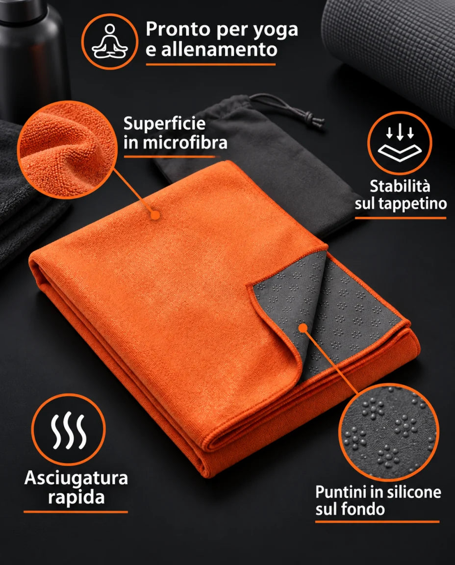 Una superficie che gestisce il sudore