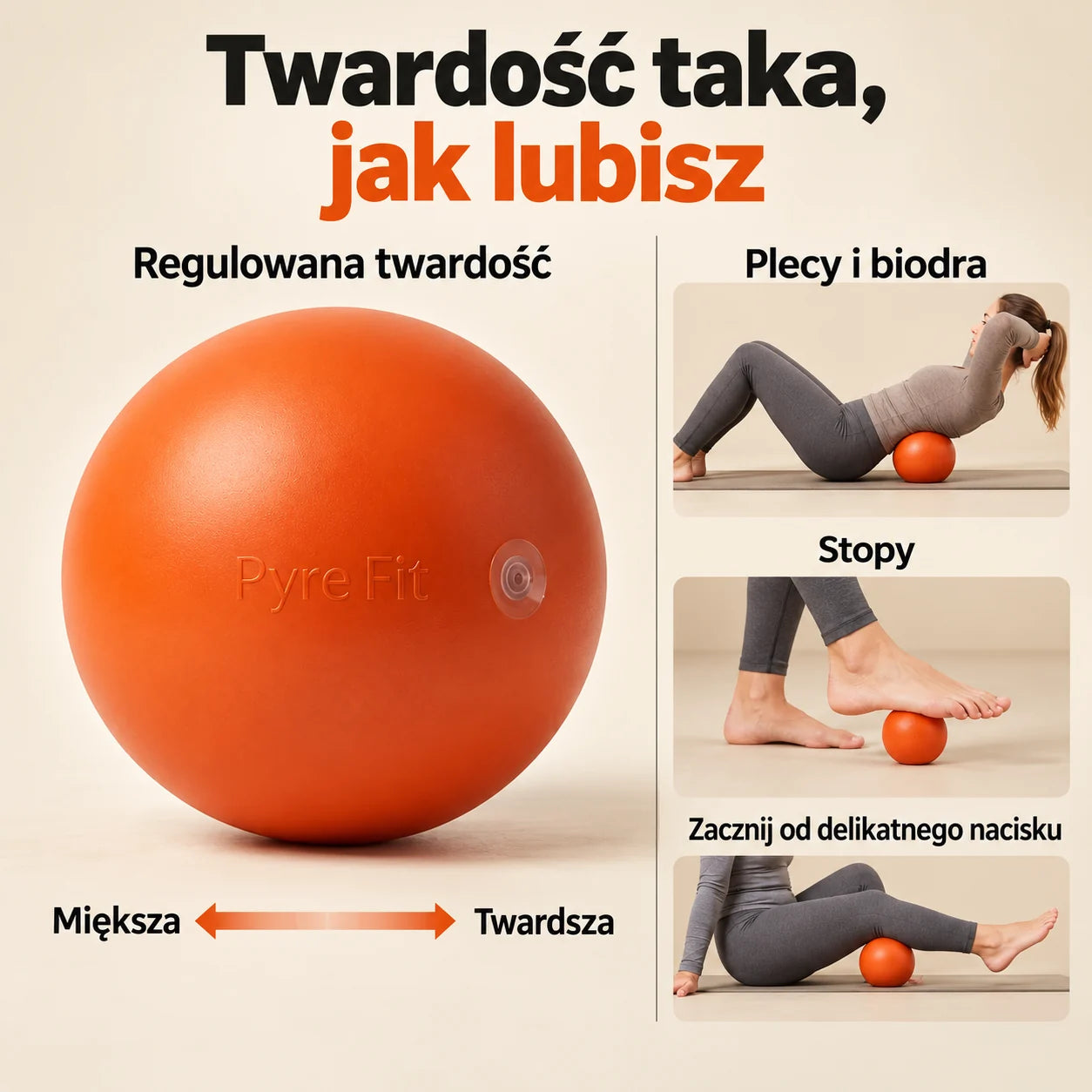 Dopasuj twardość do swoich upodobań