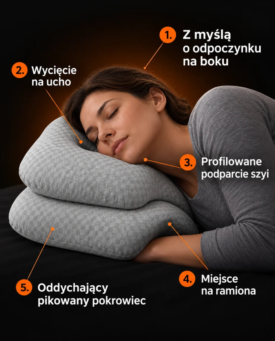 Więcej miejsca dla śpiących na boku