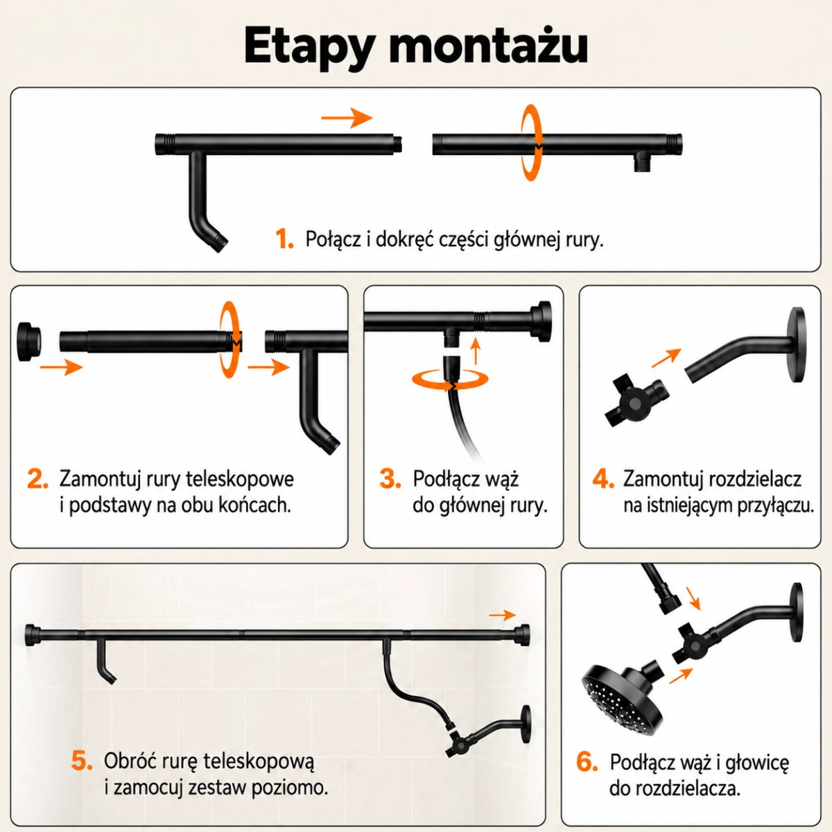 Prosty montaż, nowy charakter łazienki
