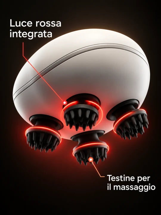 Un gesto piacevole per il cuoio capelluto