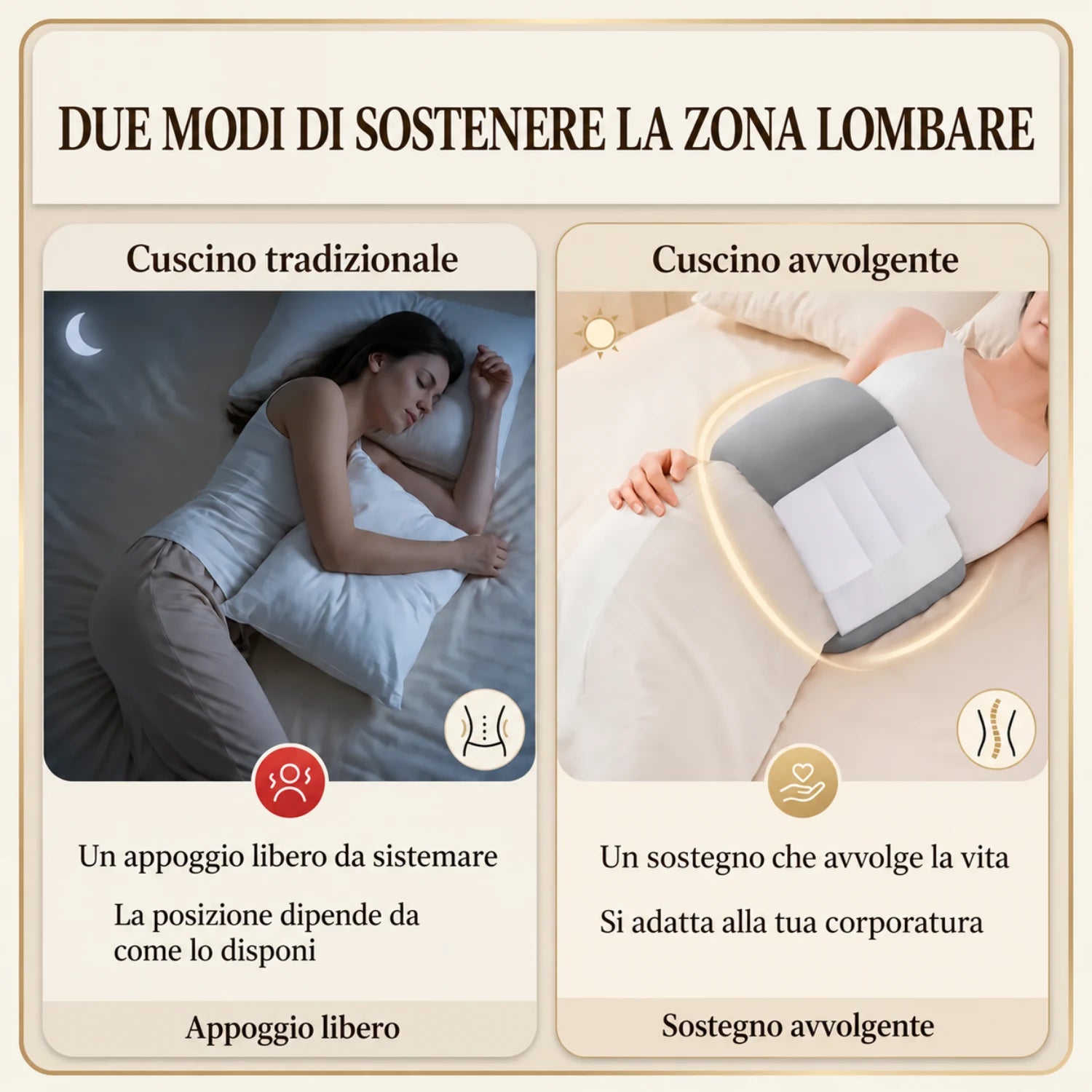 Perché scegliere una forma avvolgente