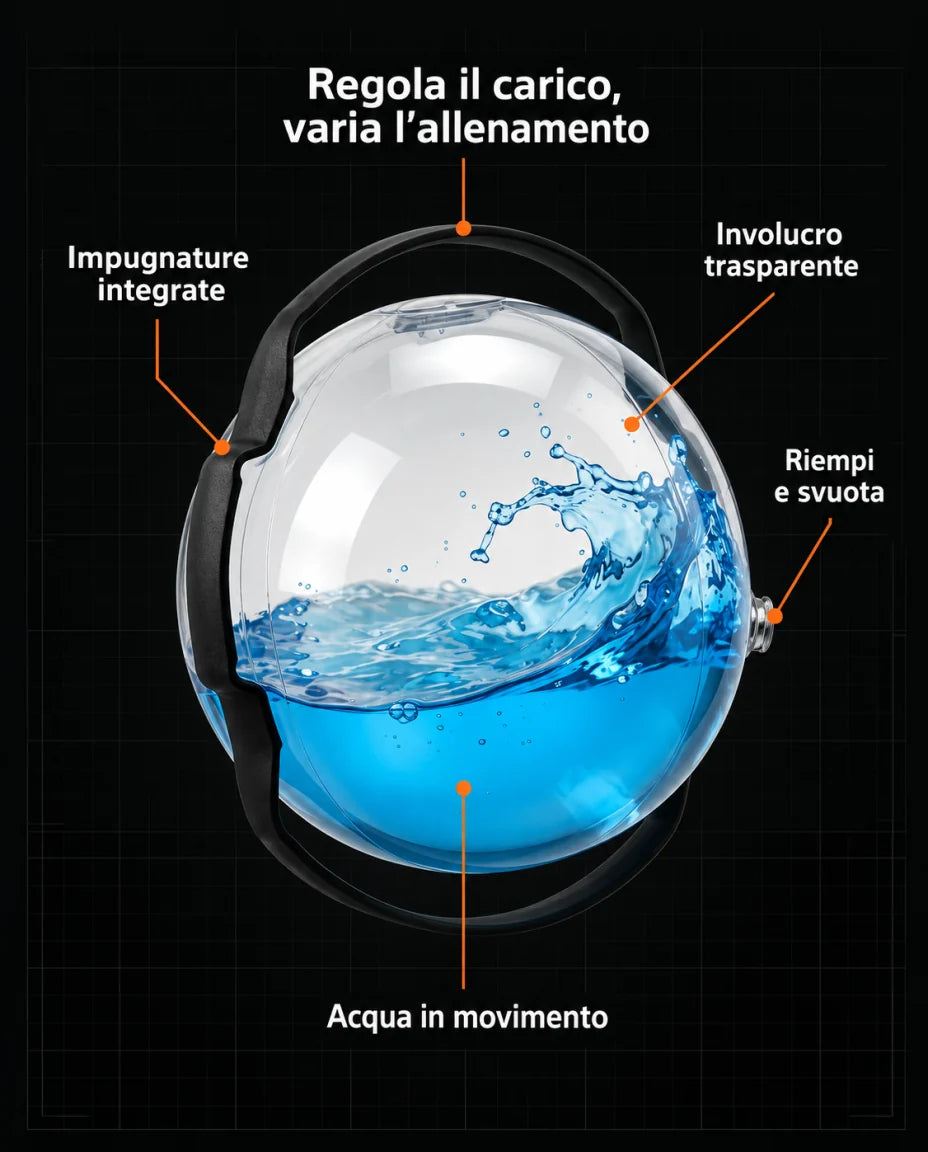 Una struttura pensata per l'allenamento quotidiano