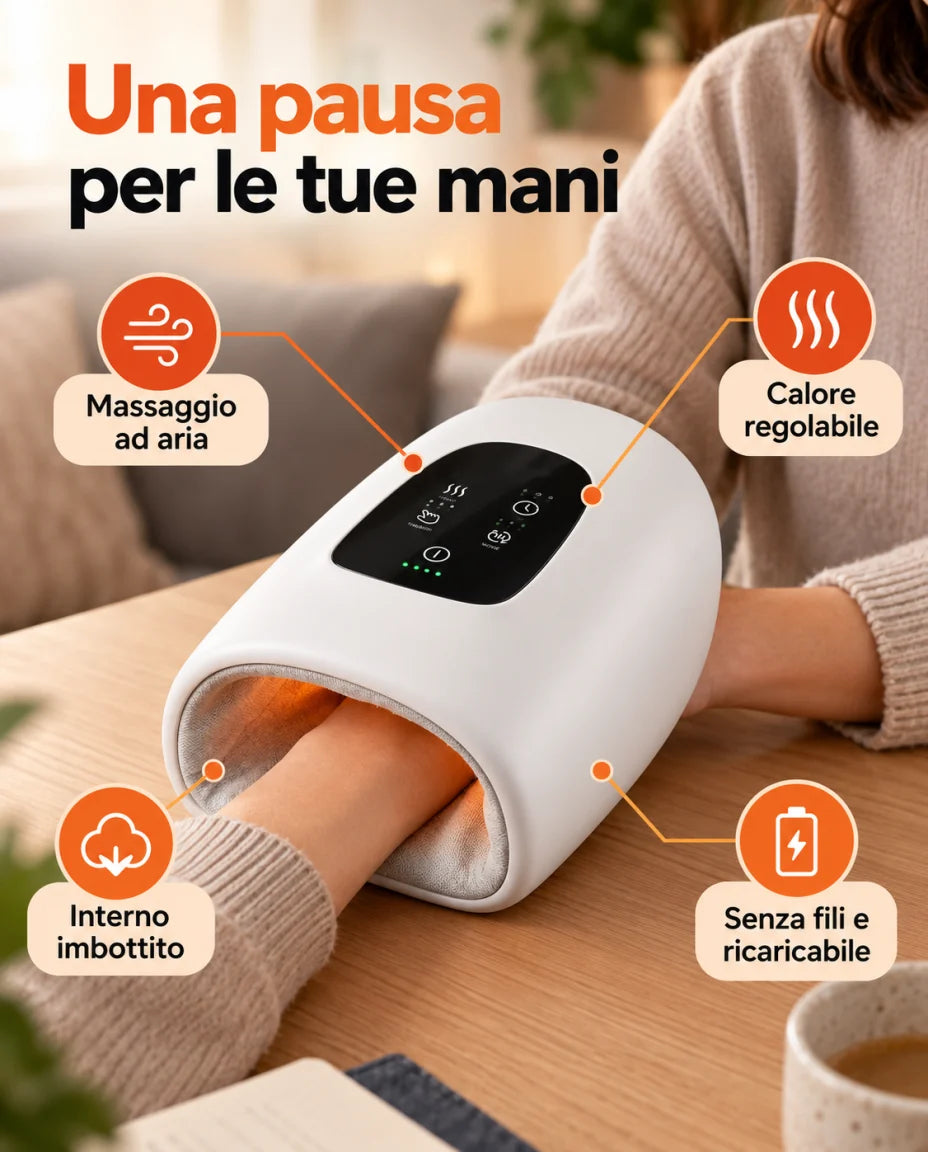 Una pausa per le mani che ti accompagnano ogni giorno