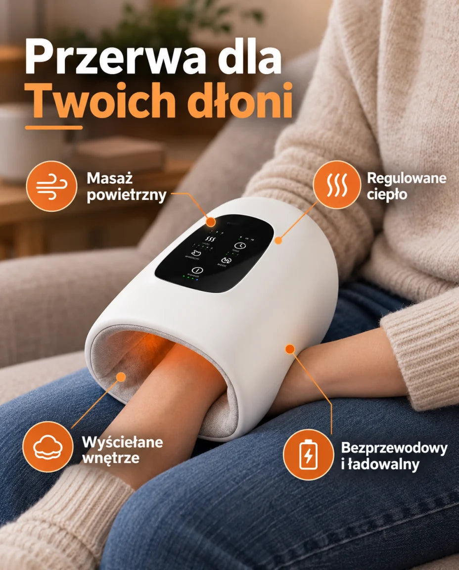 Chwila odpoczynku dla dłoni pracujących każdego dnia