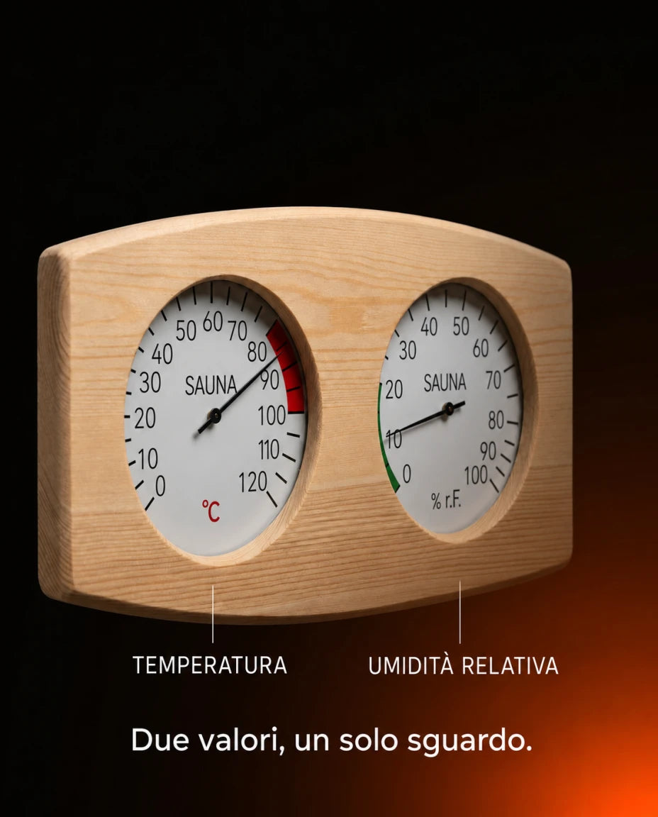 Temperatura e umidità, senza indovinare