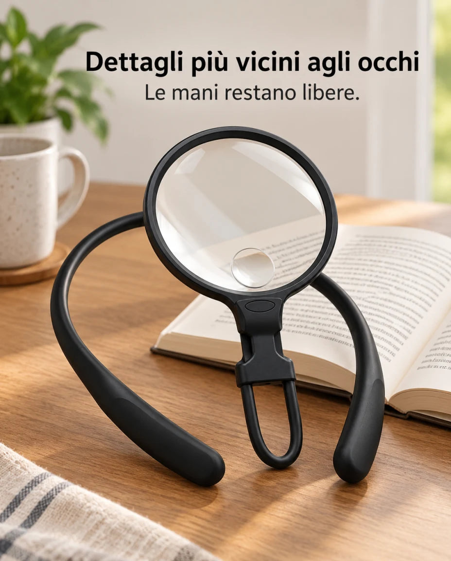 Vedi i dettagli con un appoggio comodo