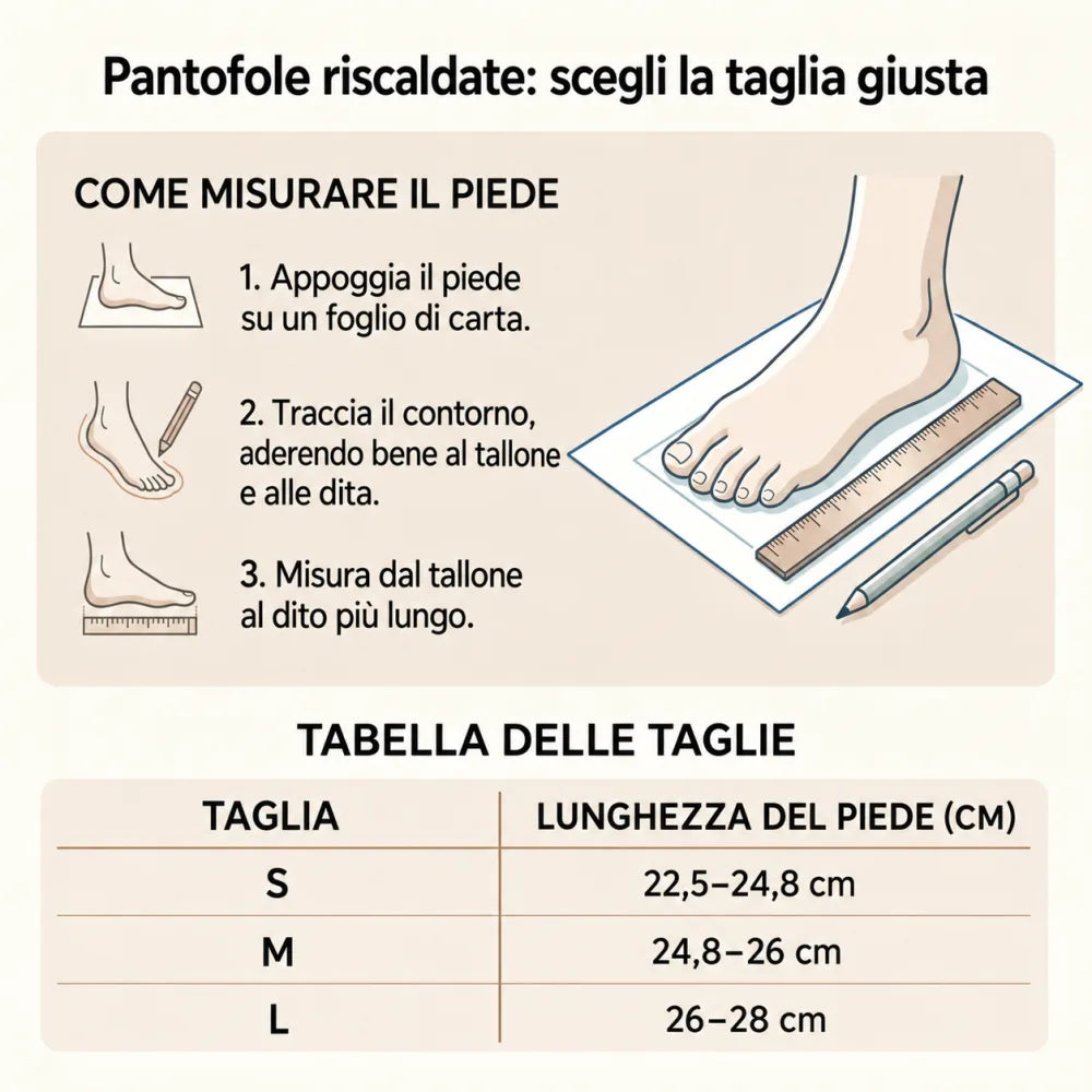 Trova la taglia giusta