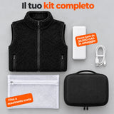 Set completo: Amparo, power bank da 20.000 mAh, cavo di ricarica, sacchetto per il bucato e borsa