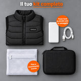 Set completo: Aurina, power bank da 20.000 mAh, cavo di ricarica, sacchetto per il bucato e borsa