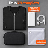 Set completo: Duvaro, power bank da 20.000 mAh, cavo di ricarica, sacchetto per il bucato e borsa