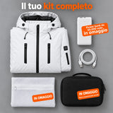 Set completo: Glacio, power bank da 20.000 mAh, cavo di ricarica, sacchetto per il bucato e borsa