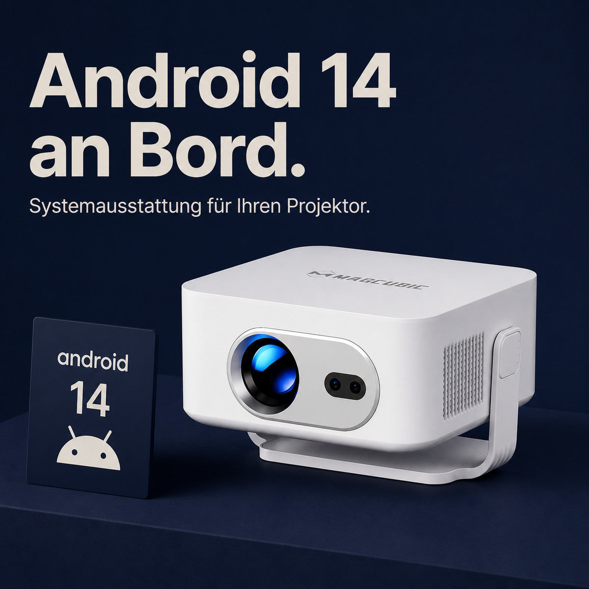 Magcubic HY300MAX – Android 14 an Bord.