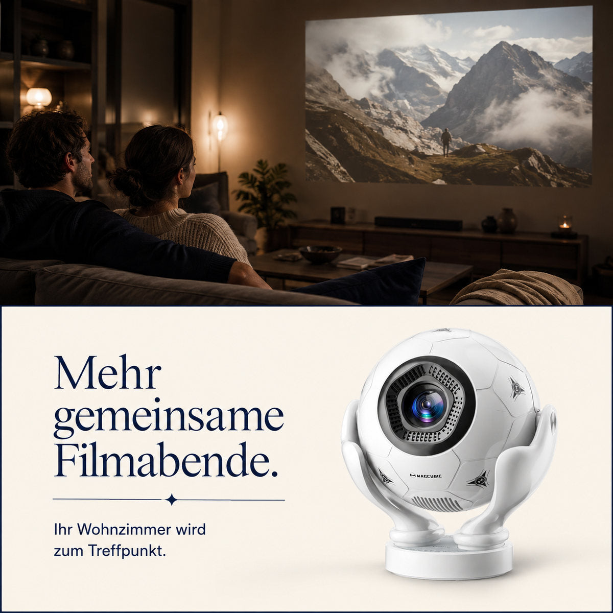 Magcubic HY320F – Mehr gemeinsame Filmabende.
