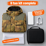 Set completo: Mistro, power bank da 20.000 mAh, cavo di ricarica, sacchetto per il bucato e borsa