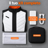 Set completo: Novaro, power bank da 20.000 mAh, cavo di ricarica, sacchetto per il bucato e borsa