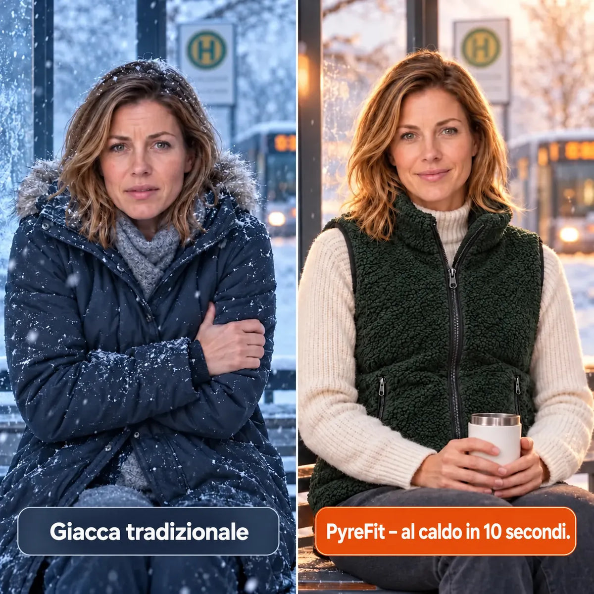 PyreFit Amparo in verde – confronto