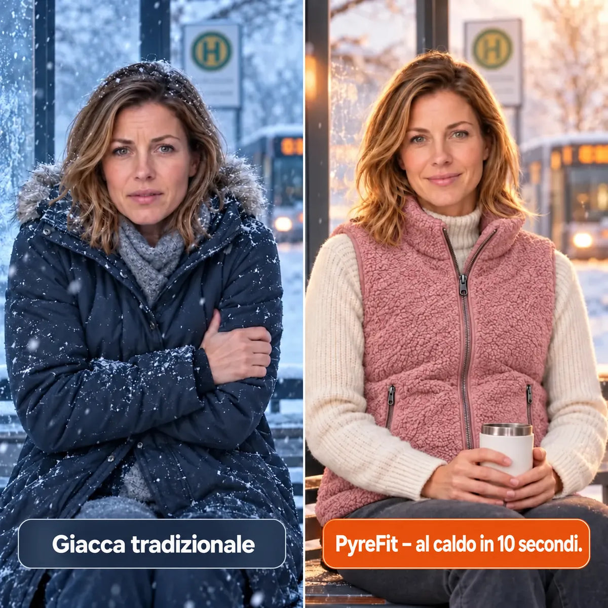 PyreFit Amparo in rosa – confronto