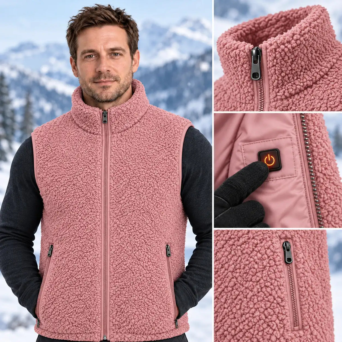 PyreFit Amparo in rosa – dettaglio dei comandi
