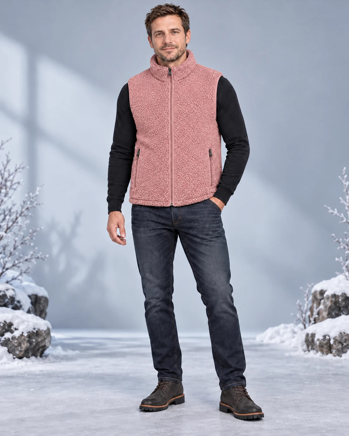 PyreFit Amparo in rosa – vista a figura intera
