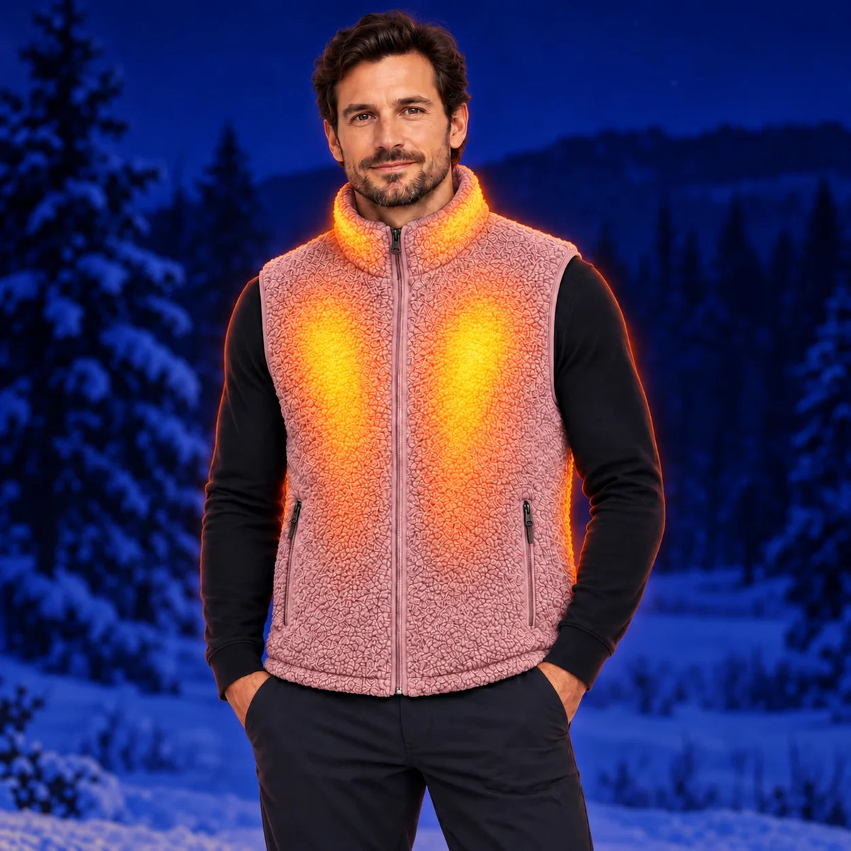 PyreFit Amparo in rosa – calore in inverno