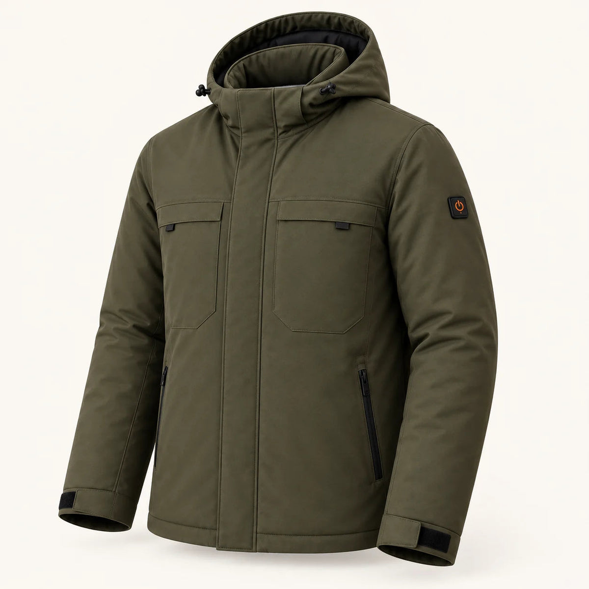 PyreFit Regaro – Beheizbarer Herrenparka – Grün