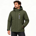 PyreFit Calvero – Beheizbarer Parka für Herren – Grün