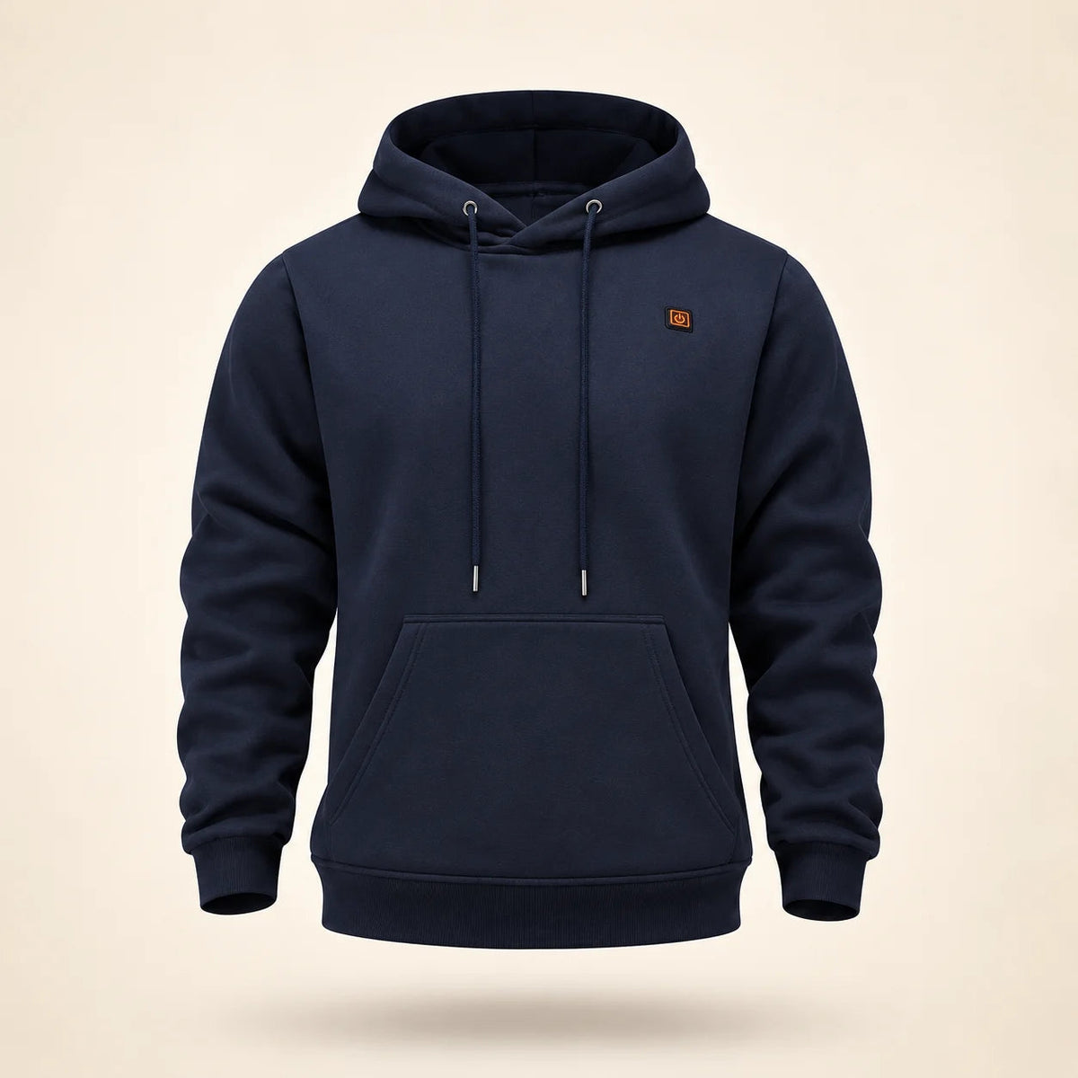 PyreFit Zippa – Beheizbarer Herrenhoodie – Marineblau