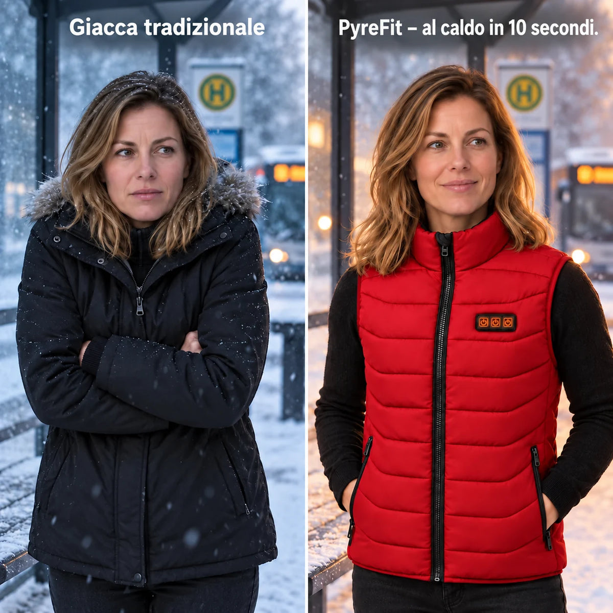 PyreFit Aurina in rosso – confronto