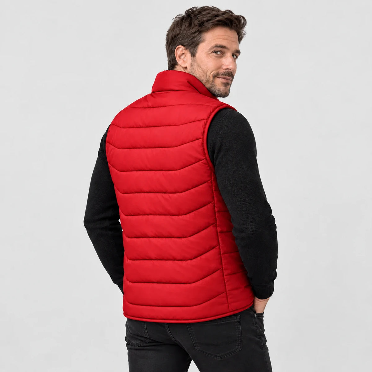 PyreFit Aurina in rosso – vista posteriore