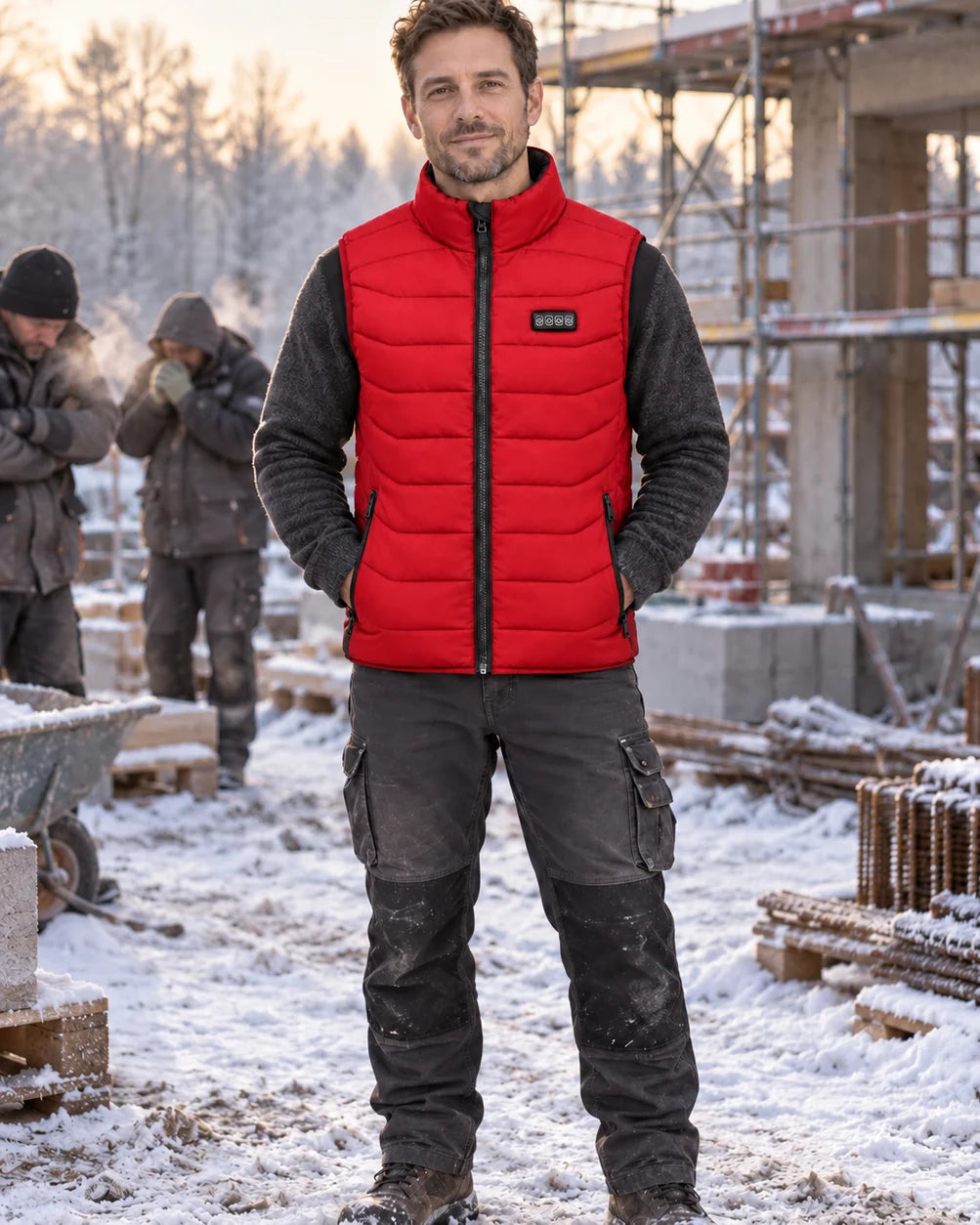 PyreFit Aurina in rosso – nella vita di tutti i giorni in inverno